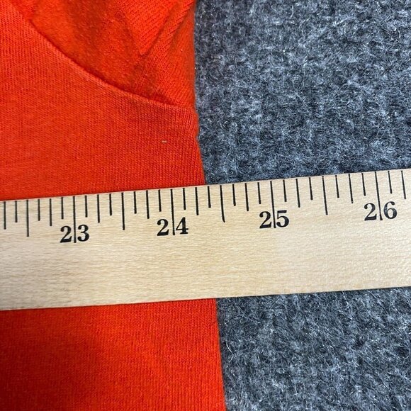 Nautica Competition T-shirt 2XL Orange Vintage Made in USA Spellout - Picture 9 of 9